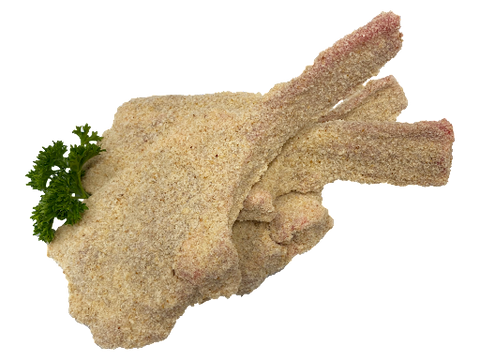 Lamb Cutlet Japanese Panko <br>Crumbed Approx 90-110g/piece
