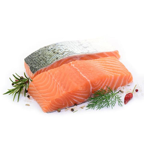Atlantic Salmon Skin On Boneless<br>Approx 180-220g/piece